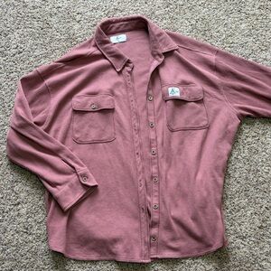 Western AFC Waffle Knit Shacket